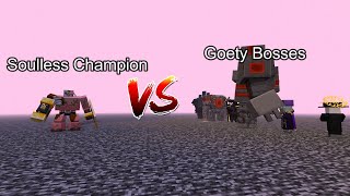 Soulless Champion vs Goety Bosses  Minecraft  Mob Battle