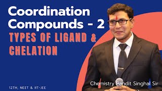 Types of ligands class 12 | Ligands in chemistry | Chelation in chemistry | Ligands in coordination