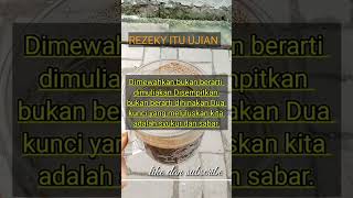 rezeki itu ujian#quotes #katakatabijak #insfiratif #motivation #motivasi