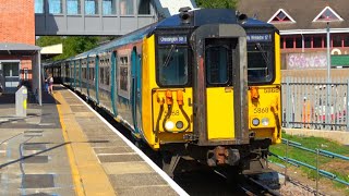 Trains at Motspur Park - 28/08/24