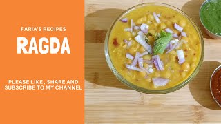 How to Make Homemade Street style Ragda !!!