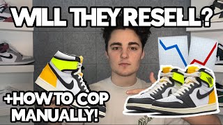 JORDAN 1 VOLT GOLD RESELL PREDICTIONS!!! HOW TO COP VOLT GOLD AIR JORDAN 1!!!