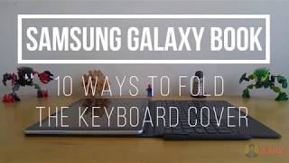 10 Ways to Fold the Samsung Galaxy Book Keyboard Cover