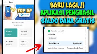 SALDO DANA GRATIS..APLIKASI PENGHASIL SALDO DANA, OVO, GOPAY DAN PULSA GRATIS