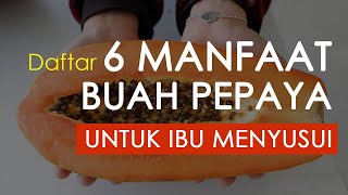 Asi Melimpah Ruah - Manfaat Buah Pepaya Untuk Ibu Menyusui