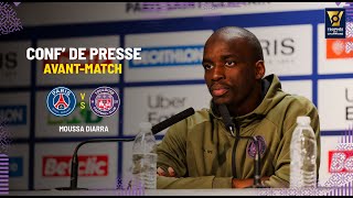 #TDC2023 "On va jouer ce trophée à 100%", la conférence de presse de Moussa Diarra avant PSG/TéFéCé