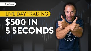 [LIVE] Day Trading | $500 in 5 seconds (not clickbait)