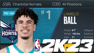 REBUILDING THE CHARLOTTE HORNETS ON NBA 2K23!