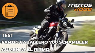 Aumenta el Ritmo. Test Fantic Caballero 700 Scrambler | Motosx1000