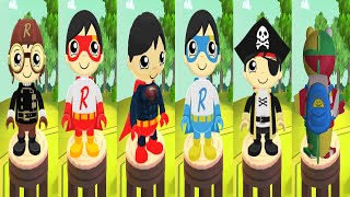 Tag with Ryan - Red Titan, Pirate Ryan, Superman Ryan Catch The GUS All Characters Unlocked Gameplay