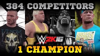 WWE 2K16 Semi Finals & Finals to the Largest Tournament for WWE 2K16