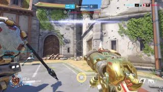 OW Funny Moment #3: Rein's fly off...