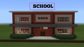 Lokicraft : How to build School in Lokicraft Tutorial || Lokicraft School Easy Tutorial || Minecraft