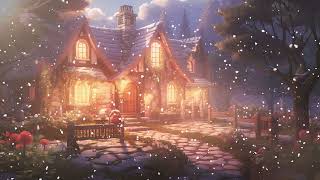 Snowy Fairy Forest Cottage Air BnB | Fantasy Music & Ambience