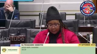 EFF MP FIRE'S BACK AT GNU MINISTER WHO ARE DODGING QUESTION #SOUTH_AFRICA