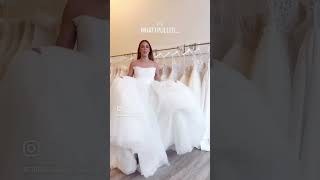 What the bride asked for vs. the dresses we pulled to try on!