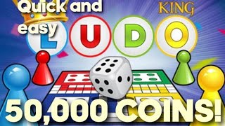 Ludo King|Quick and Easy way to get 50,000 coins!