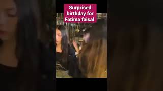 Surprised birthday for Fatima faisal #shorts #sistrology #fatimafaisal