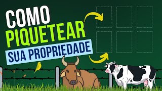 Como piquetear sua propriedade !!