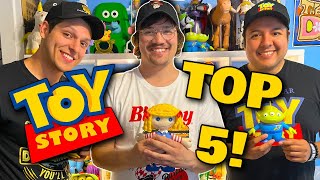 Top 5 Toy Story Toys! Ft. TodayIGrewUp, CinemaToyBox & Junior Felix!