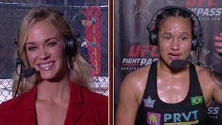 Invicta FC 42: Jessica Delboni Post-Fight Interview