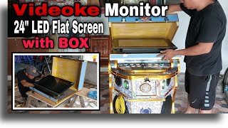 24" Flat screen Box | Videoke Machine |  Folded Monitor