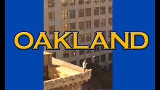 2015 -Warriors Basketball Victory Parade HD - High above - from 12th Floor