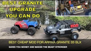 Best Arrma Granite 4x4 3s BLX Upgrade Parts And Mods