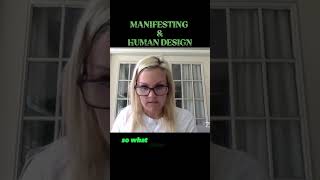 MANIFESTING & HUMAN DESIGN - SPECIFIC MANIFESTOR  #humandesign #spirituality #manifestation #fyp