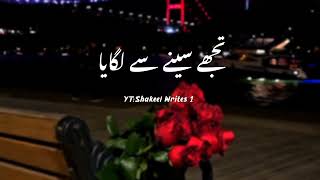 Tujhe Senay Sy Lgaya 🙃♥️ || Deep Line's Urdu Poetry || Best Urdu Shayari Status || New Urdu Poetry