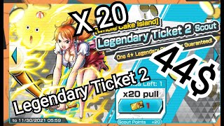 Legendary Ticket 2 - ticket Summons | One Piece Bounty Rush OPBR - 20 characters 44 $ 🤑🤑🔥🔥🔥🔥