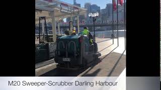 Darling Harbour M20 Sweeper Scrubber