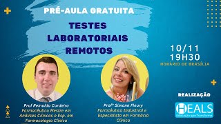 TESTES LABORATORIAIS REMOTOS - Pré-aula