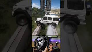 G wagon doing impossible stunt #gta #fh6 #gaming #steeringwheel #drift #automobile #game #drifting