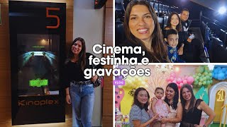 Beetlejuice, festinha e gravação de maquiagem / vlog