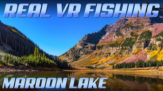 Expert Mode in Real VR Fishing at Maroon Lake, Colorado | 4K 60 FPS PIMAX CRYSTAL Gameplay