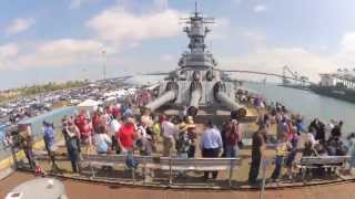 Memorial Day 2013 aboard Battleship Iowa