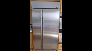 GE Monogram Refrigerator Defrost Problem