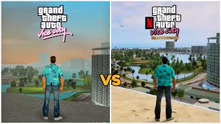 GTA Vice City Original vs Definitive Edition Mobile Comparison