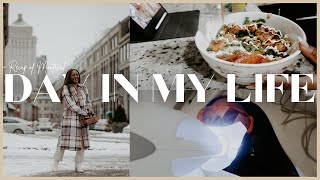 DAY IN MY LIFE - TEETH WHITENING, LIFE UPDATE, RECAP OF MY TRIP TO MONTREAL, COOK WITH ME