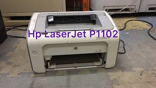 Hp LaserJet Pro P1102 Fixing Paper Misfeed Issues  مشكلة سحب برنتر ١١٠٢ غريبة جدا من نوعها