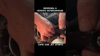 Scarab Supercharger Removal ~ SeaDoo 250hp motor