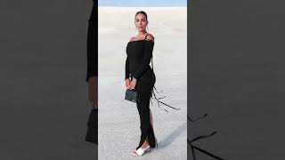 Georgina Rodriguez Black Outfits #georginarodriguez