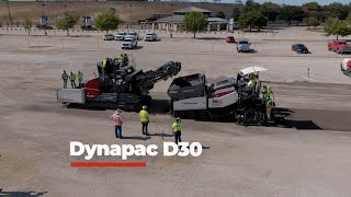 The Most Versatility in a Highway Paver: Dynapac D30W