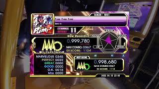 DDR Pump Pump Pump Double Difficult no bar PFC 999,780