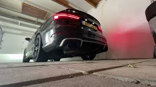 2019 Audi RS3 100% Open Exhaust Valves, Stock Exhaust & Pop & Bang (No Tune/ No OPF )   #BabyV10