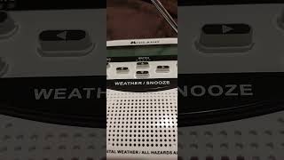 NOAA weather radio weekly test eas number 39