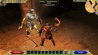 TITAN QUEST ETERNAL EMBER find imhotep in the temple district