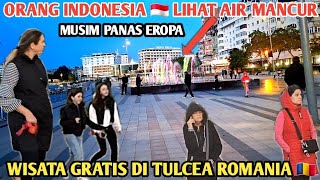 AIR MANCUR DI PELABUHAN TULCEA HIDUP SAAT MUSIM PANAS ‼️ ROMANIA 🇹🇩 2024