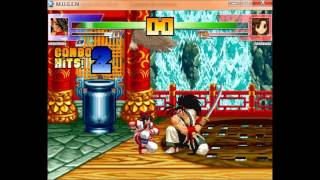 Mugen All Stars Legends Episode 97 Haohmaru (me) VS Nakoruru